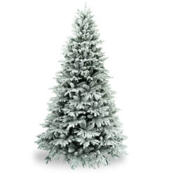 CANADA - Albero di Natale Innevato in PE+PVC, da H.150 cm a H.300 cm