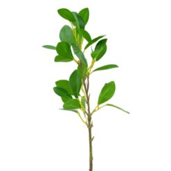 Ramo Decorativo con Foglie Verdi 50 cm