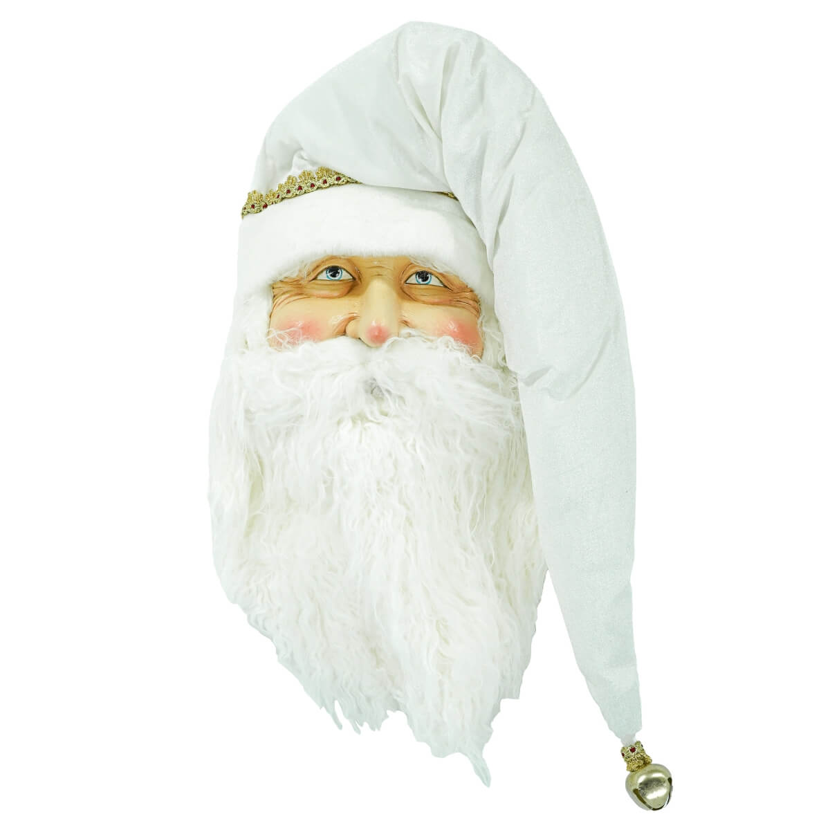 Costway Babbo Natale su orso polare con testa girevole gonfiabile 200
