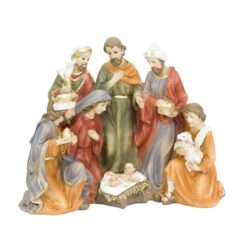 Natività Natalizia in Poliresina H.19,5 cm
