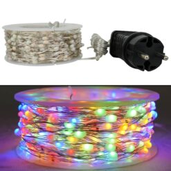 Catena Luminosa LED Multicolor 30 Metri con 800 Luci e 8 Giochi - IP44