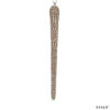 Stalattite Natalizia in Vetro con Pietre Decorative H.20 cm - 2 Misure
